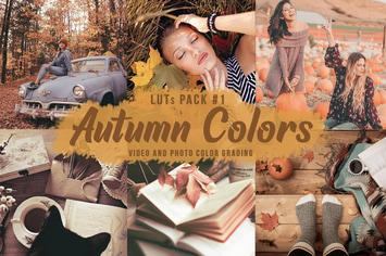 🍁 Autumn Colors -  LUTs Pack #1
