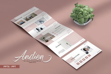 ANDIEN - Minimals Fashion Powerpoint Template