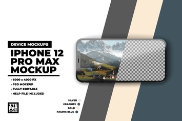 iPhone 12 Pro Max Mockup