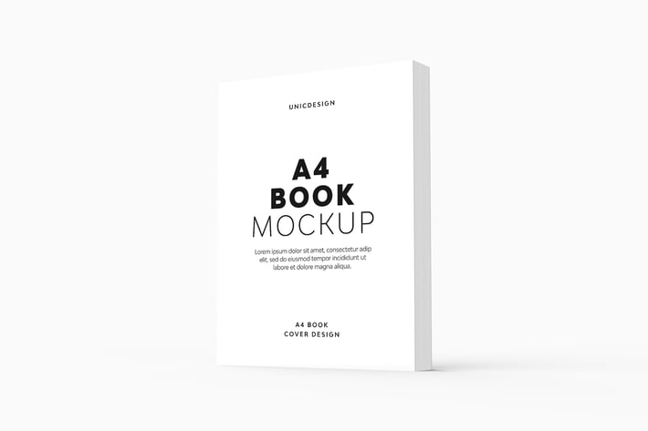 A4 Book Mockup