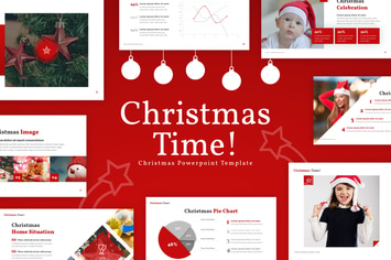 Christmas Time Event Presentation Template