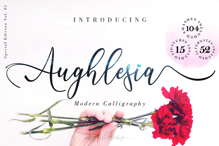 Aughlesia \\ Modern Calligraphy
