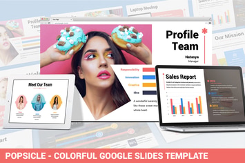 Popsicle - Colorful Google Slide Template