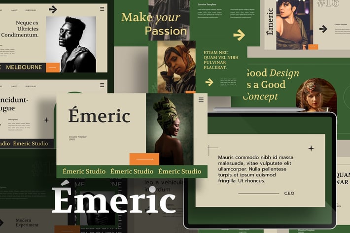 Émeric Keynote Template