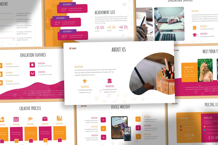 NextCourse - Education Keynote Template
