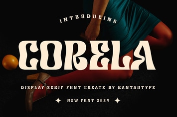 Corela Elegant Display Font
