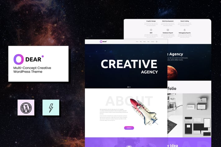 Odear - Multi-Concept Creative WordPress Theme