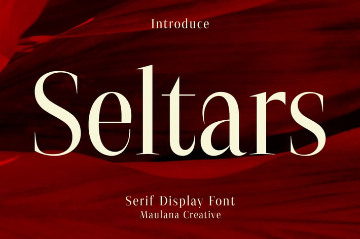 Seltars Display Serif Font