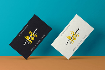 Realistic Business Card Mock-Up #02