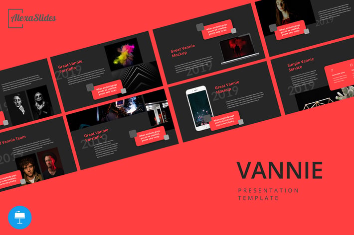 Vannie - Creative Keynote Template