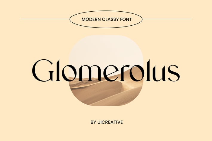 Glomerolus Modern Classy Serif Font