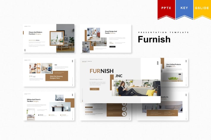 Furnish | Powerpoint, Keynote, Google Slides