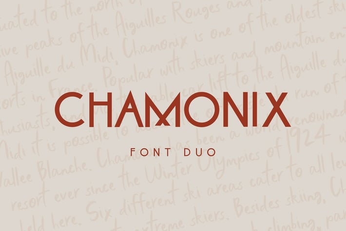 Chamonix Font Duo