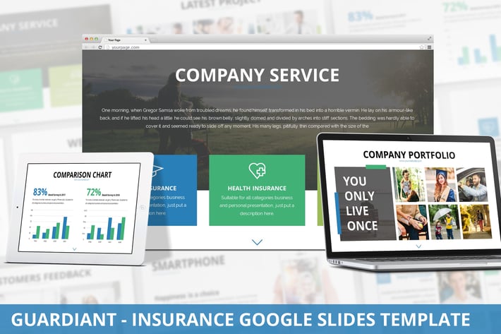 Guardiant - Insurance Google Slides Template