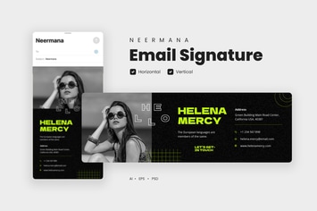 Email Signature Template V.34