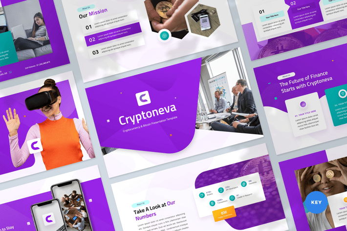 Cryptocurrency Investment Keynote Template
