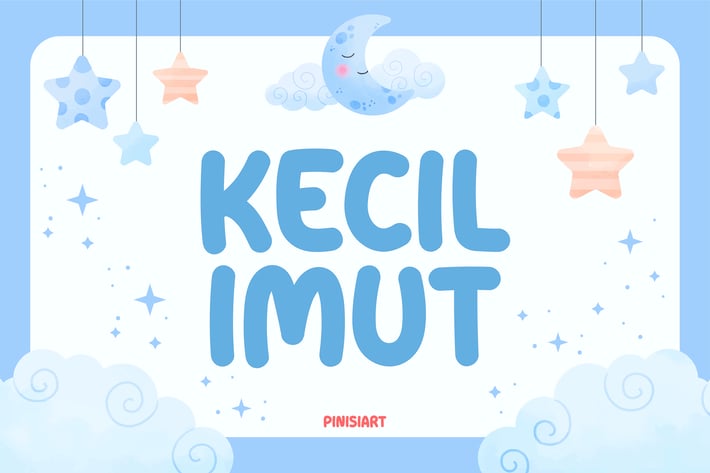 Cute Font - Kecilimut