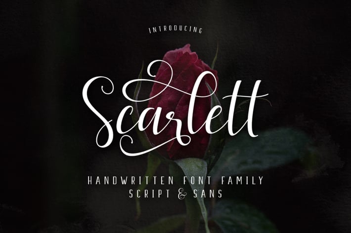 Scarlett Font Family