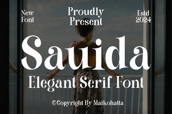 Sauida - Elegant Serif Font