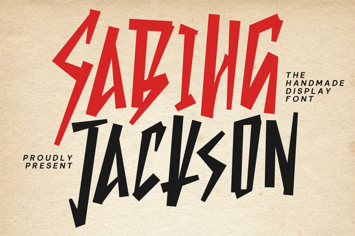 Sabihg Jackson Display Font