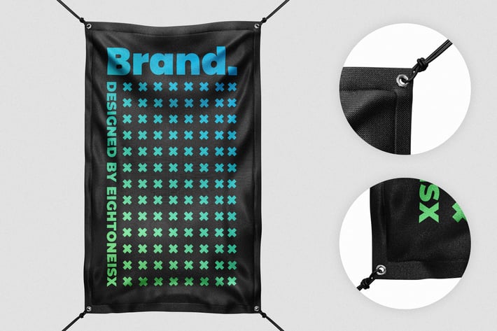 Outdoor Vinyl Banner Mock-Up