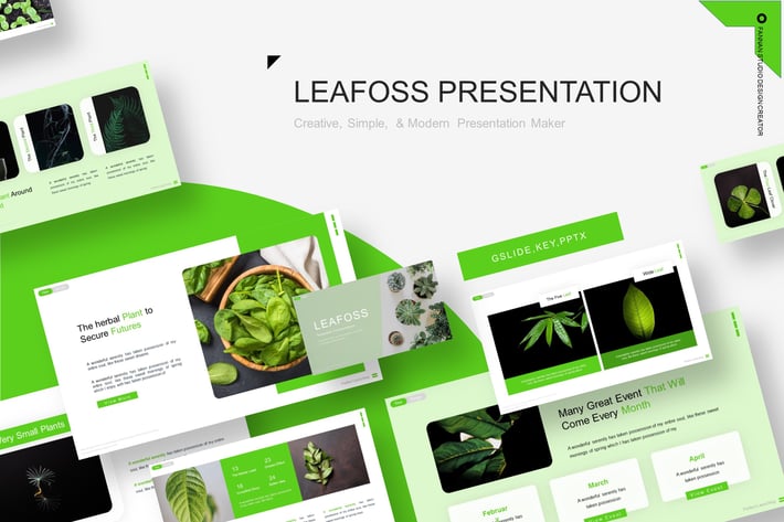 Leafoss Presentation Template