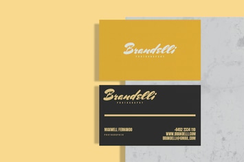 Awesome Business Card - Mockup