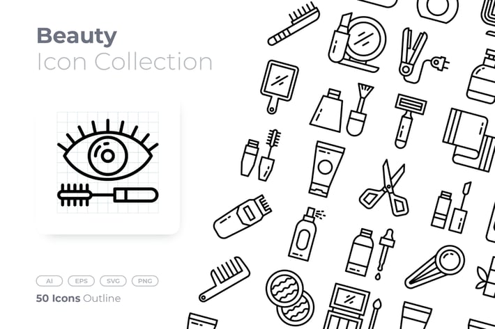 Beauty Outline Icon