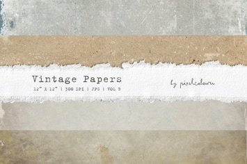 Vintage Papers or Backgrounds B