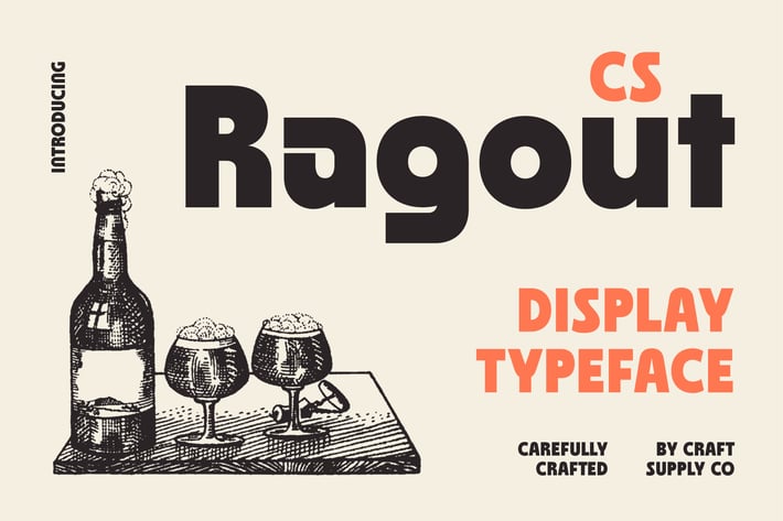 Ragout – Bold Font