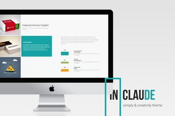 Claude Clean & Business Template