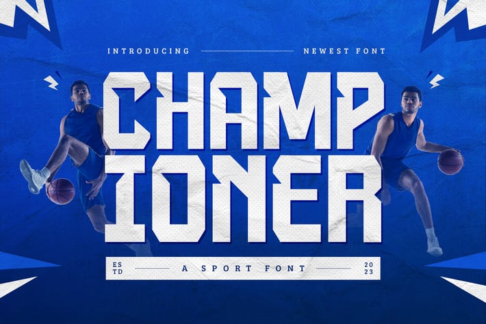 Championer - A Sport Font