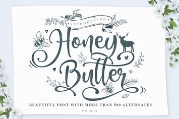 Honey Butter Beautiful Font