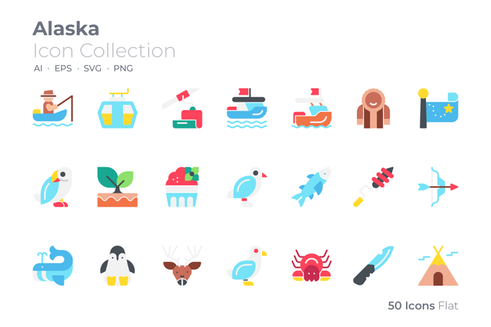 Alaska Color Icon