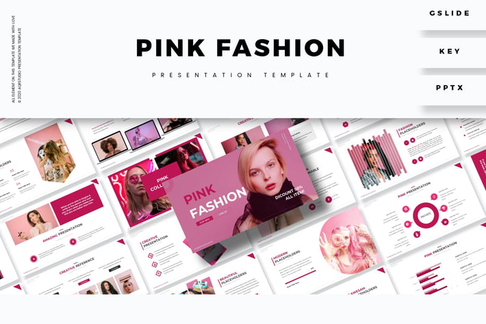 Pink Fashion - Presentation Template