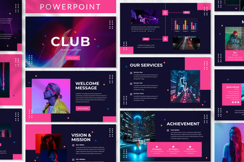 Club - Creative Powerpoint Template