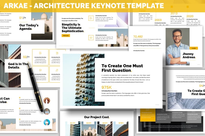 Arkae - Architecture Keynote Template