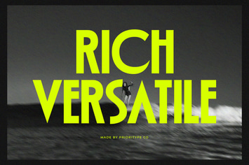 Rich Versatile - Display Sans