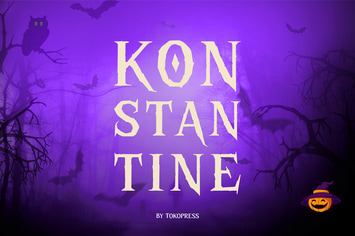 Horror Font - Konstantine