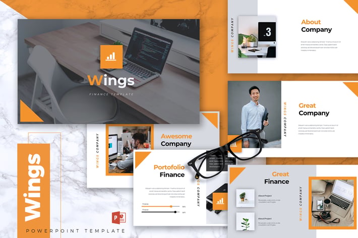 WINGS - Finance Powerpoint Template
