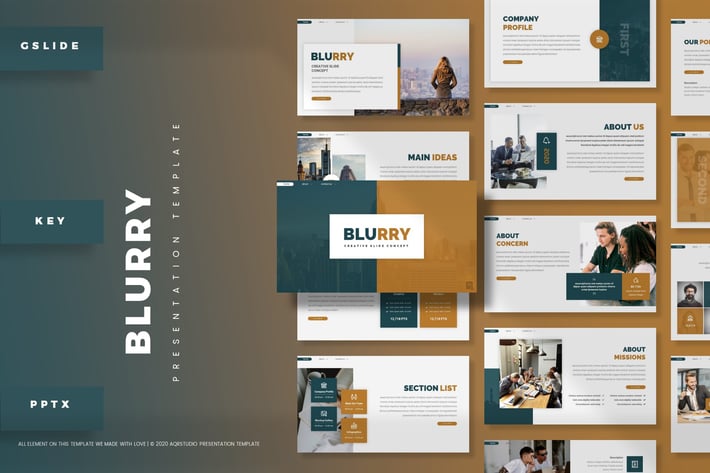 Blurry - Presentation Template