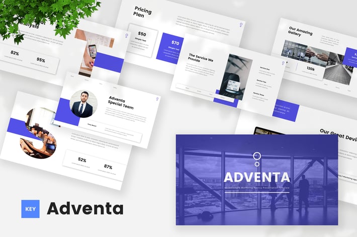 Advertising & Marketing Agency Keynote Template