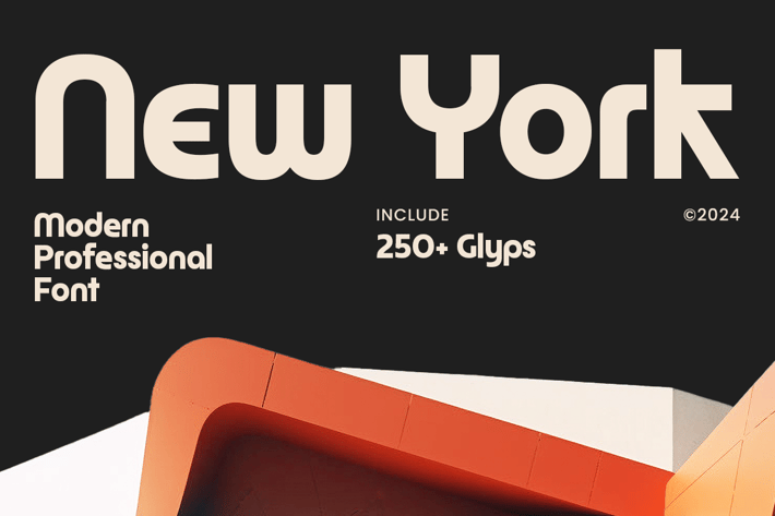 New York - Modern Professional Font