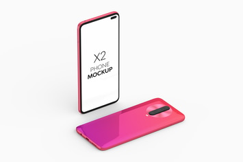 X2 Phone Mockup