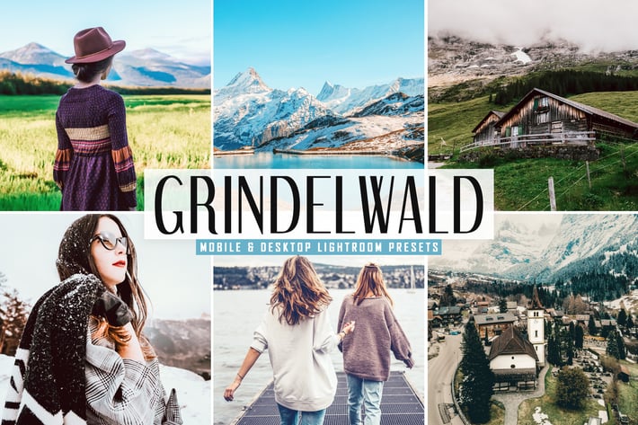 Grindelwald Mobile & Desktop Lightroom Presets