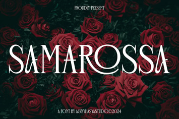 Samarossa - A Classic Display Serif