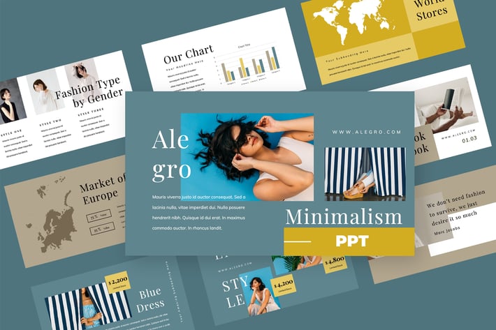 Alegro - Fashion Powerpoint Presentation