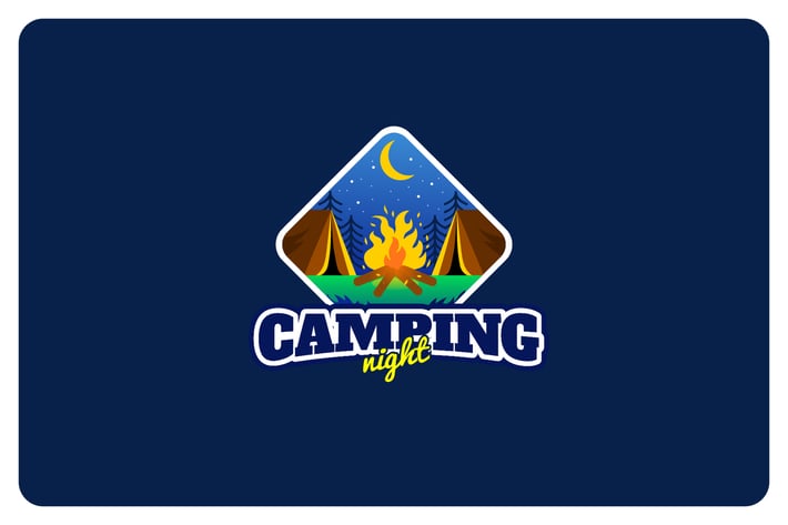 Camping Night - Mascot & Esport Logo