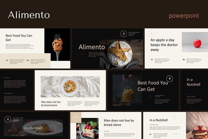 Alimento - Restaurant Business Powerpoint