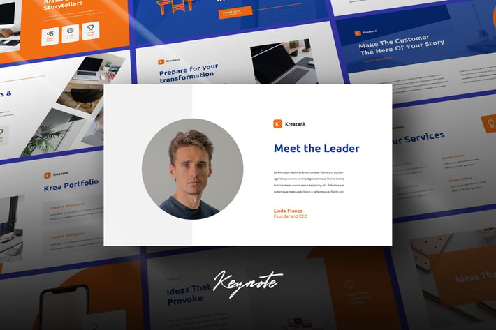 Kreatank - Company Profile Keynote Template